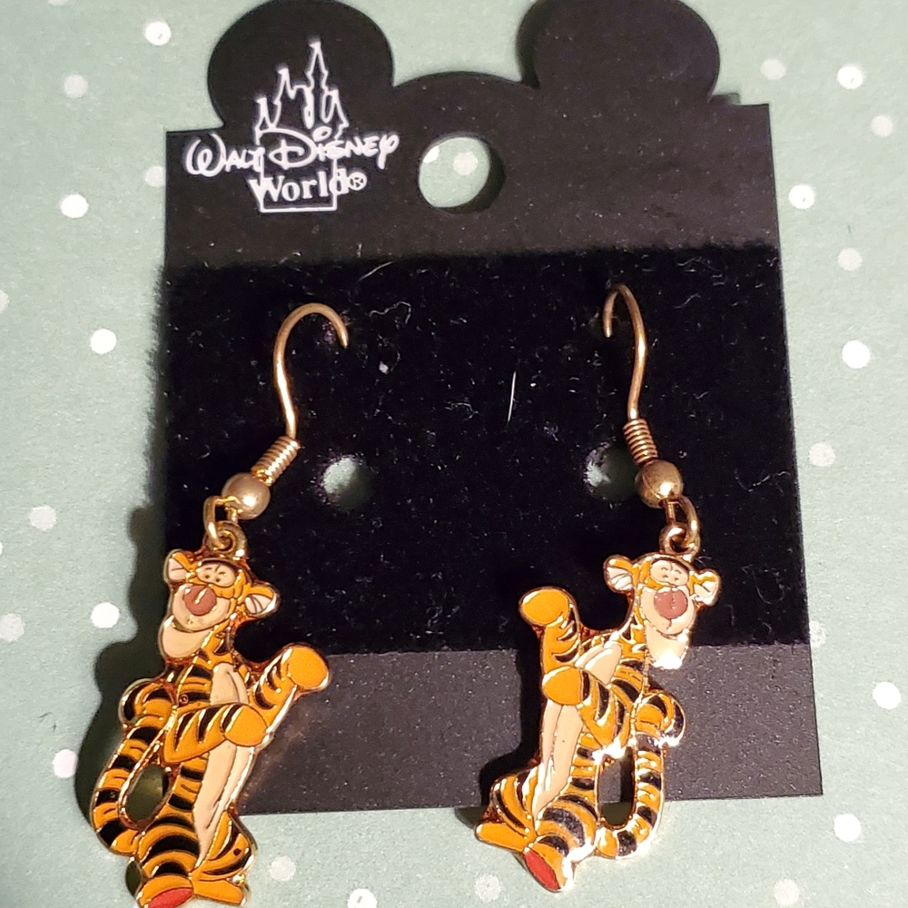 NWT WWW "Tigger" pr. wire Earrings